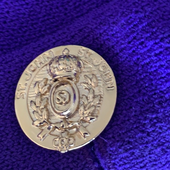 vintage St John cardigan  sz Small - Picture 15 of 15